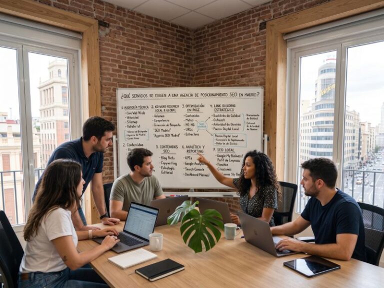 ¿Qué servicios se exigen a una agencia de posicionamiento SEO en Madrid?