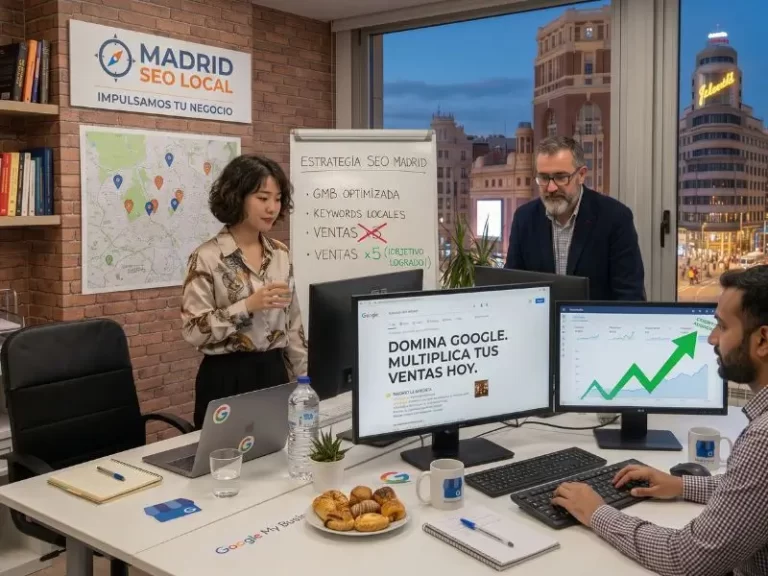 C&oacute;mo trabaja Google Business Profile una agencia SEO local en Madrid